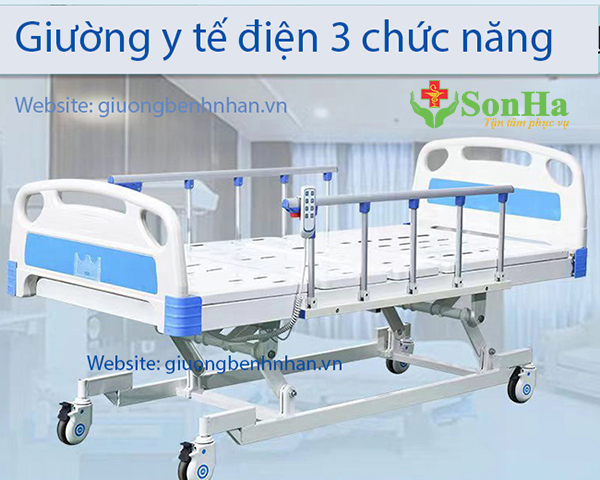 Giường Y Tế 3 Chức Năng Lucass GB-63 2